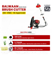 Balwaan ISI Marked Brush Cutter - Back Pack BX-35Bi
